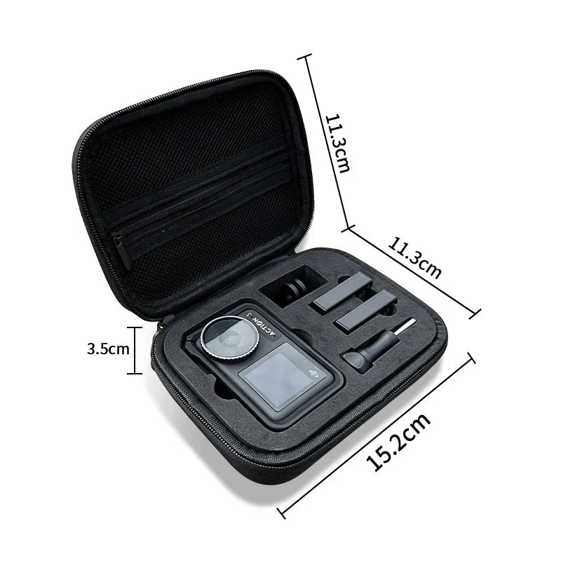 DJI Osmo Action 6/5 Pro 4/3 Carrying Case & Storage Bag Camera Carrying Case Zpaxo