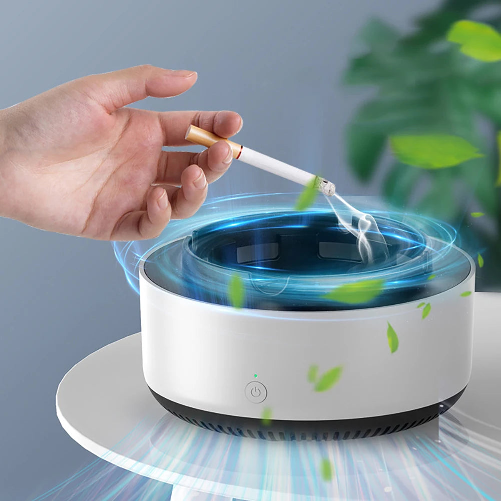 Household Ashtray Air Purifier Function Filtering Second-hand Smoke
