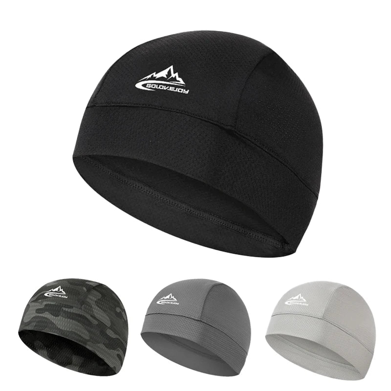 Cycling Cap Quick Dry Outdoor Anti-UV Sports Cooling Hat For Men Women Skull Cap Helmet Liner Sweat Cap for Bike MTB Running Hat Zpaxo