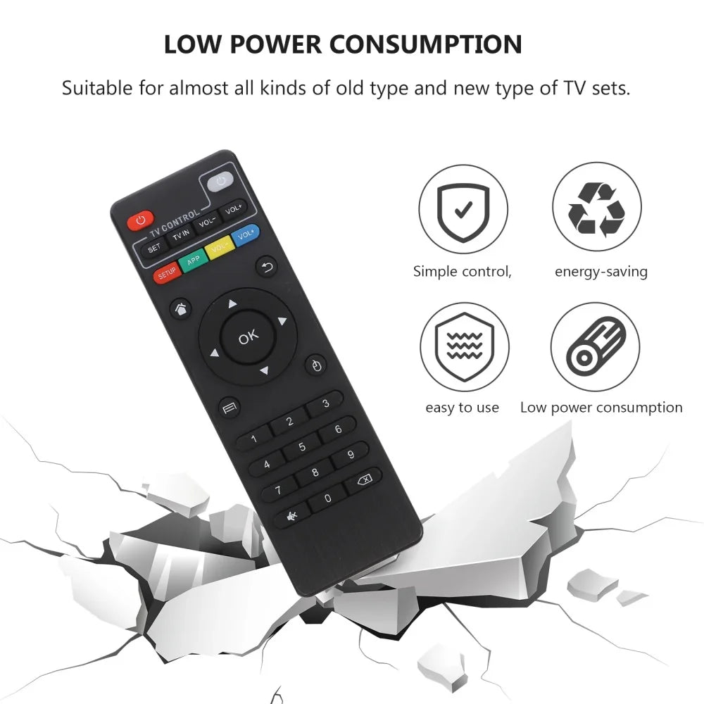 Universal IR Remote for X96 X96Mini X96W Android TV Box + KD TV Box Remote Zpaxo