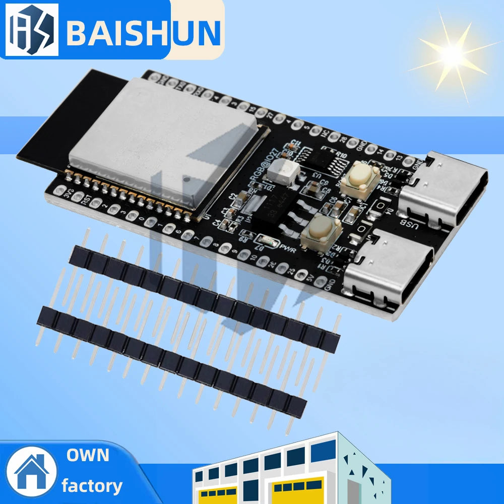 ESP32-C5-DevKitC-1 Development Board With Dual-Band 2.4G/5G WiFi+Bluetooth ESP32-C5 TYPE-C Module Zpaxo