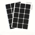 Anti-Noise Steel-Look Furniture Pads (30-Pack) - Non-Slip Leg Protectors for Quiet Home/Office, Universal Fit Zpaxo 30pcs