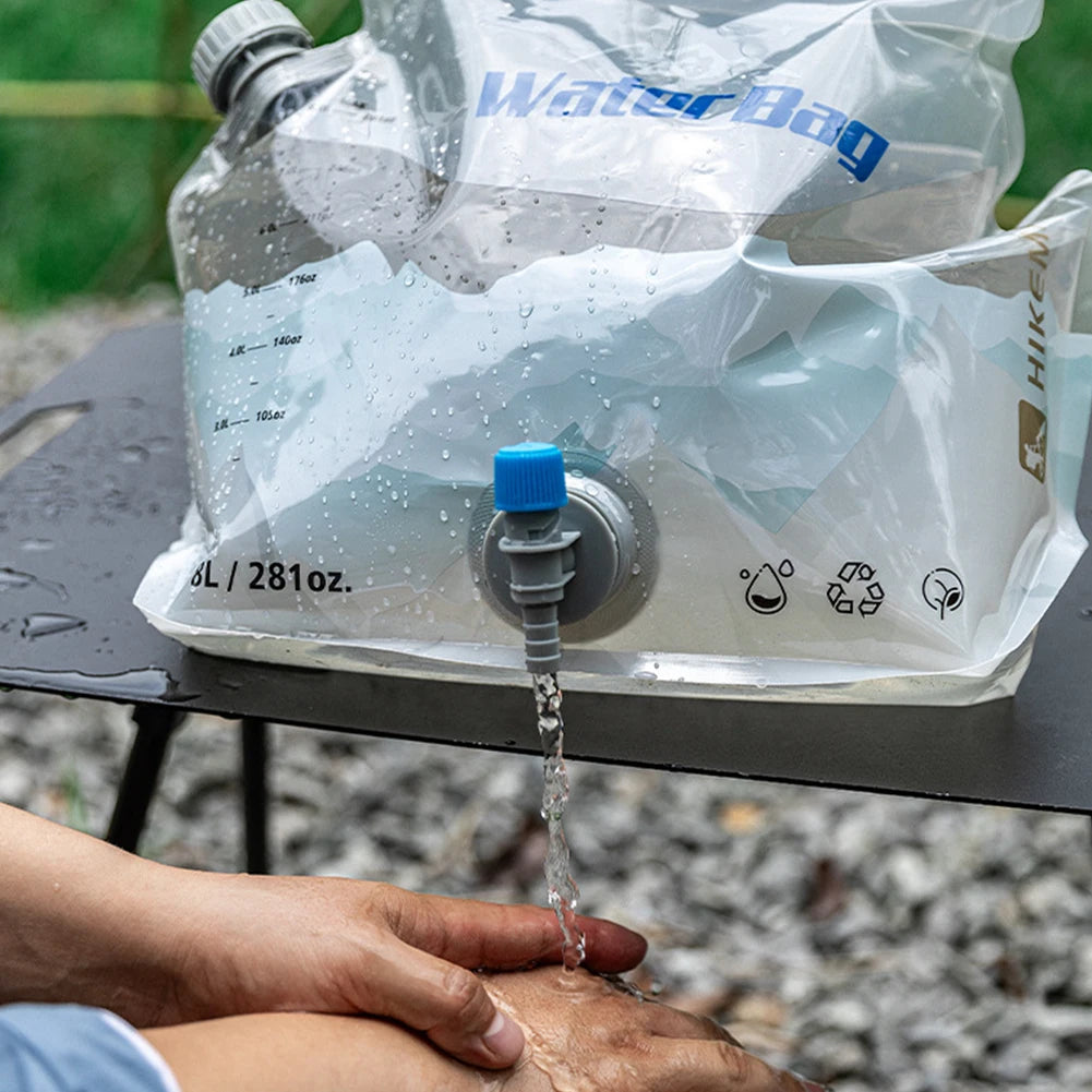 Portable Water Storage Bag Large Capacity Drinking Container Handle