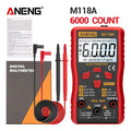 Non-contact Mini Digital Multimeter ANENG M118A Tester Induction AC