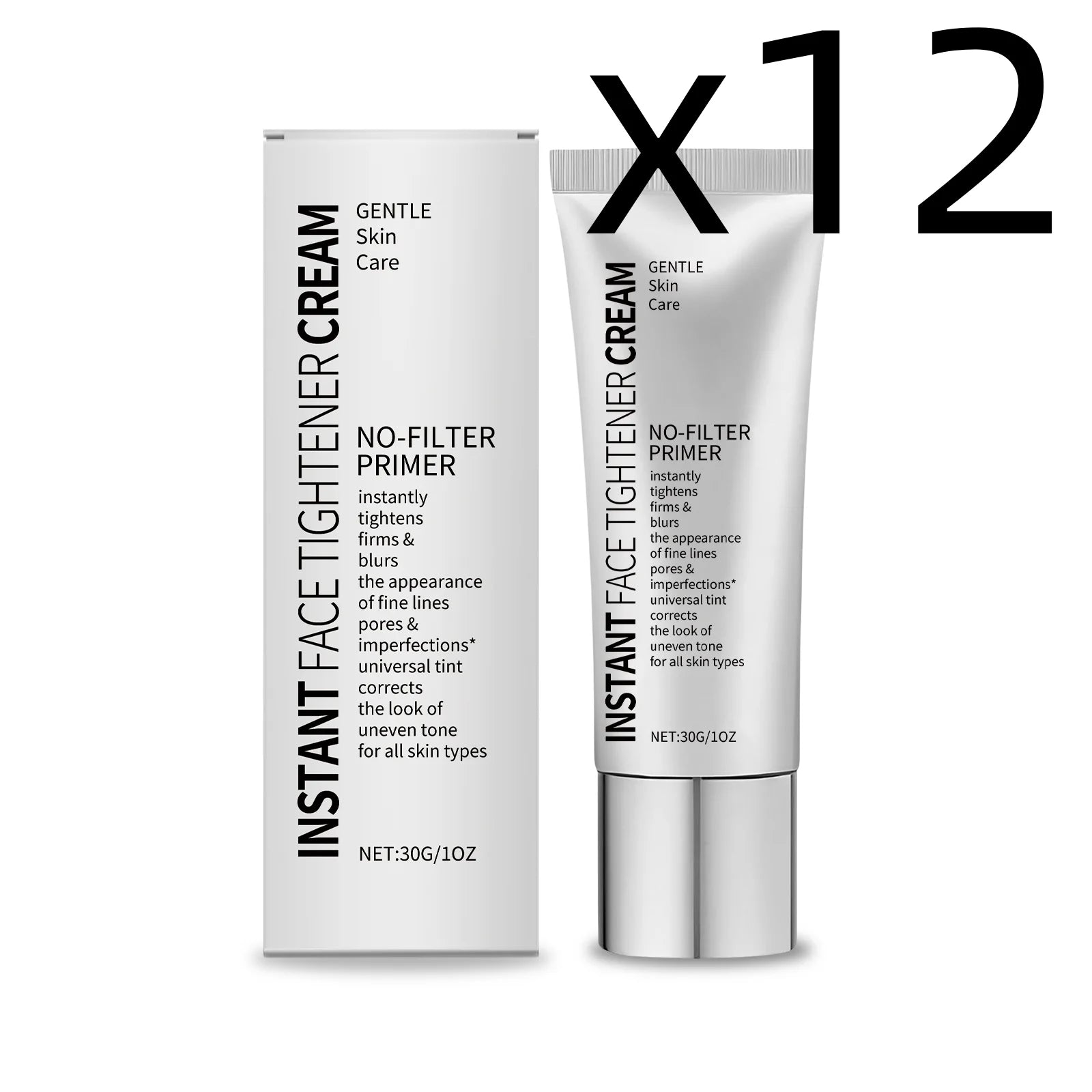 Facial Makeup Primer – Firming, Oil Control & Smooth Finish Makeup Primer Zpaxo 30g Boxed X 12PCS