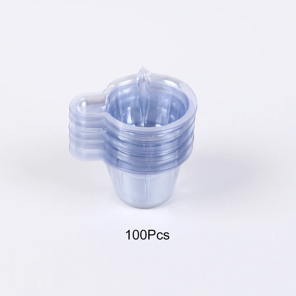 50/100Pcs 40ML Disposable Cups Dispenser Plastic Cup for DIY Epoxy Resin Jewelry Making Accessories Zpaxo 100Pcs