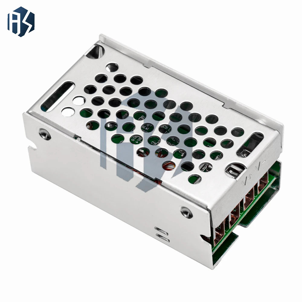 Aluminum Housing 9‑36V Input 5V 5A 4‑Port USB Step‑Down DC‑DC Buck Converter Power Module Zpaxo