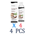 Coconut Oil Body Oil for Dry Skin 100ml Moisturizing Skin Treatment Natural Hydration for Face & Body Winter Skincare Non-Greasy Zpaxo 4 Pcs