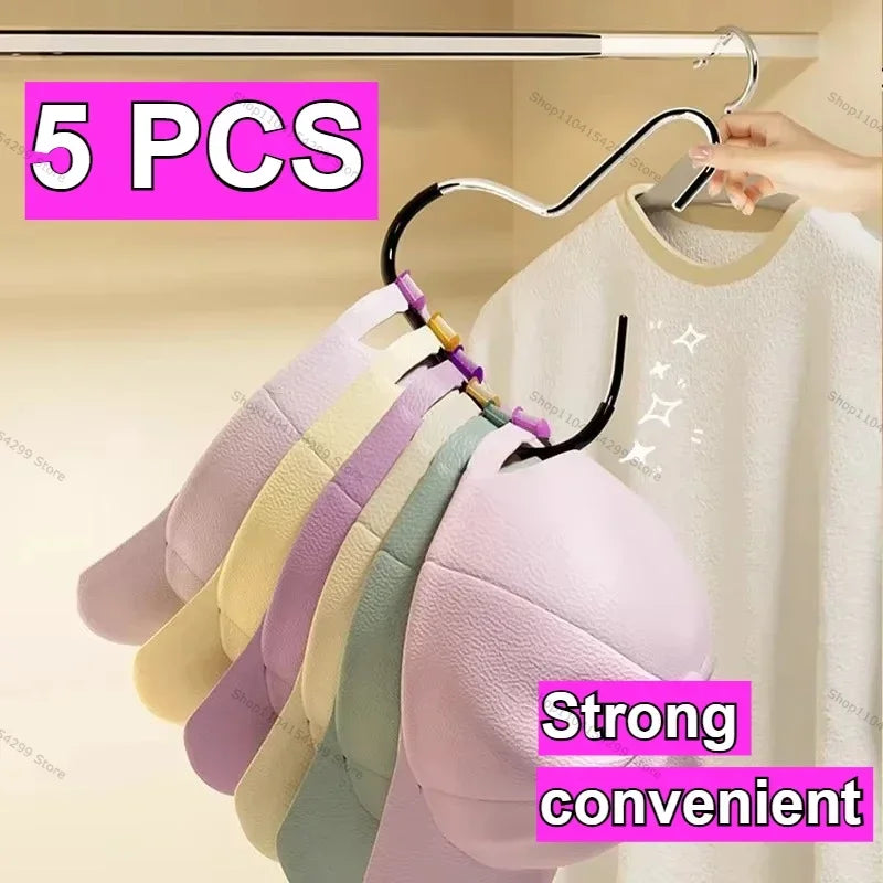 Circle Ring Hat Hanger 8 Hats Display Rack Baseball Cap Organizer Scarf Towel Tie Storage Holder for Closet Bedroom Saving Space Zpaxo