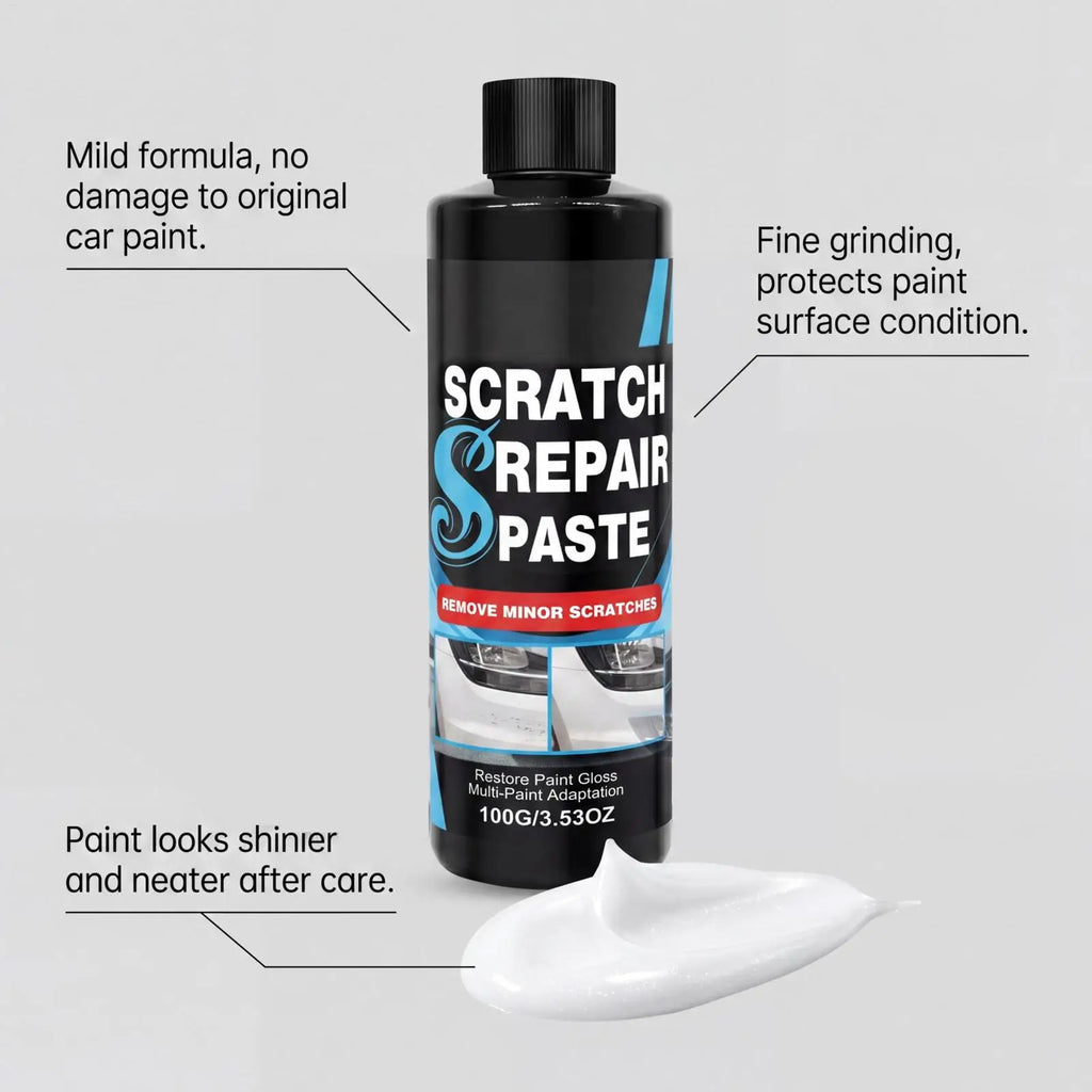 Car Scratch Repair Paste Gloss Restoration Sponge Applicator Auto