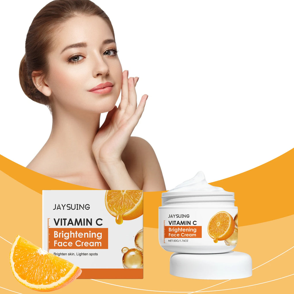 Vitamin C Brightening Face Cream – Glow, Moisture & Anti-Aging Brightening Face Cream Zpaxo