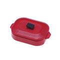 ▶1Pc Mini Red Simulation Cooking Pot Model Dollhouse Kitchen Decoration Miniature Food Play Scene Prop Zpaxo Red