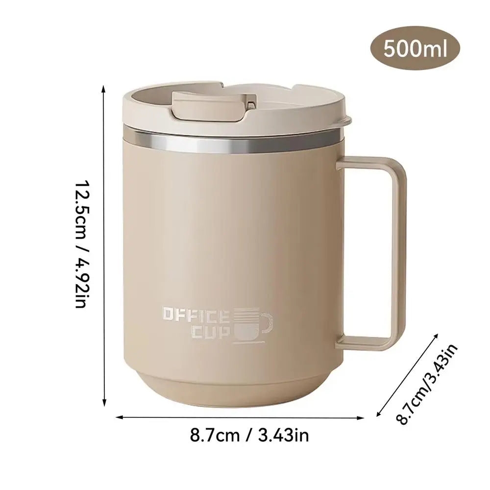 Insulated Coffee Tumbler Double-wall Drink Cups Stainless Steel Mug