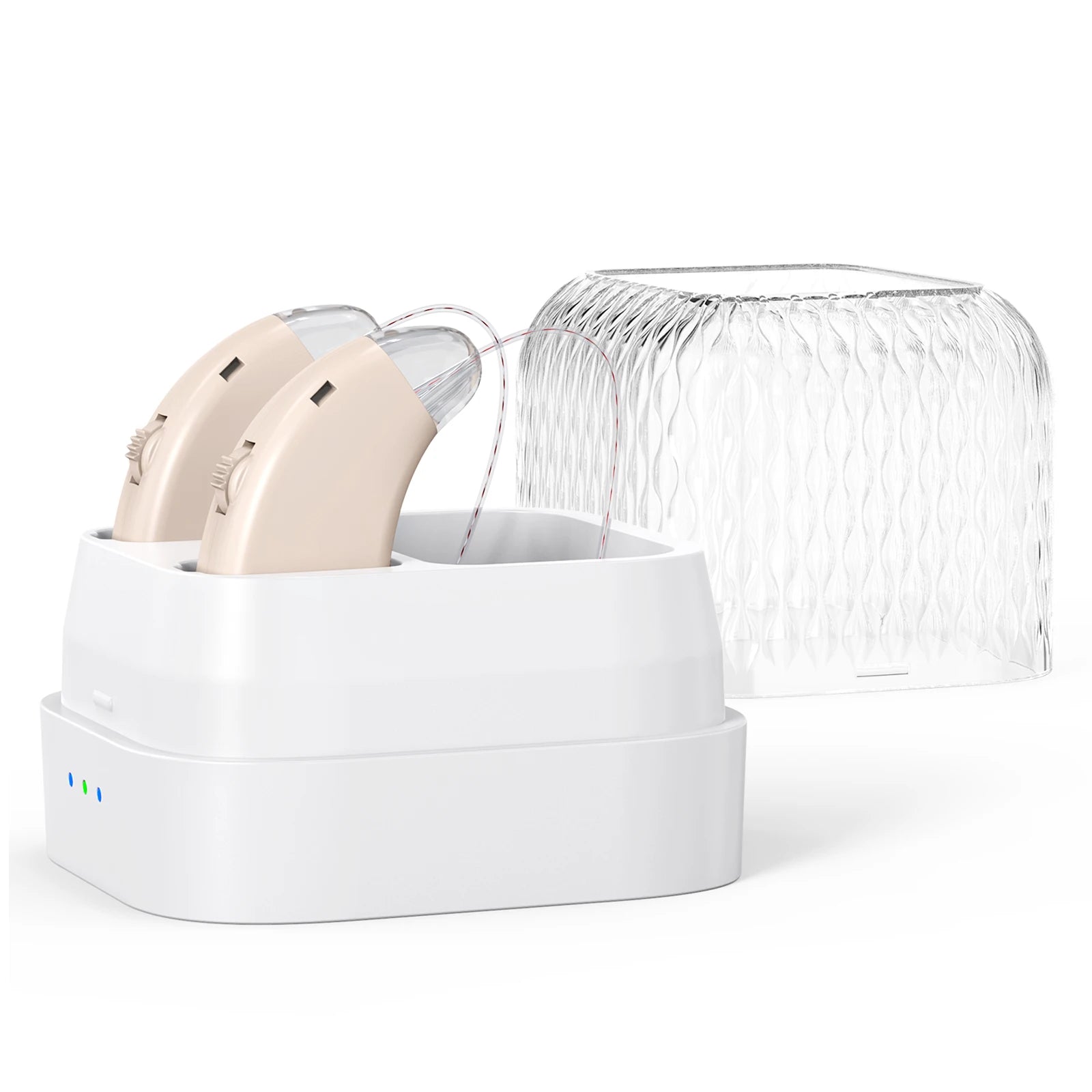 Mini Rechargeable Hearing Aid Aids Elderly Amplifier Magnetic