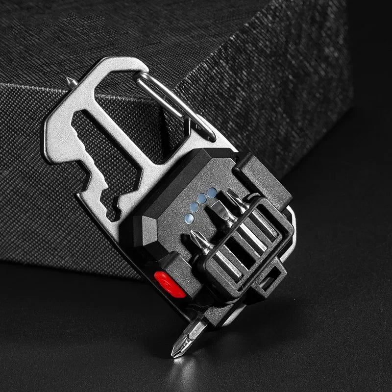 ESMARTER COB Keychain Light – 8-Mode Rechargeable LED Torch