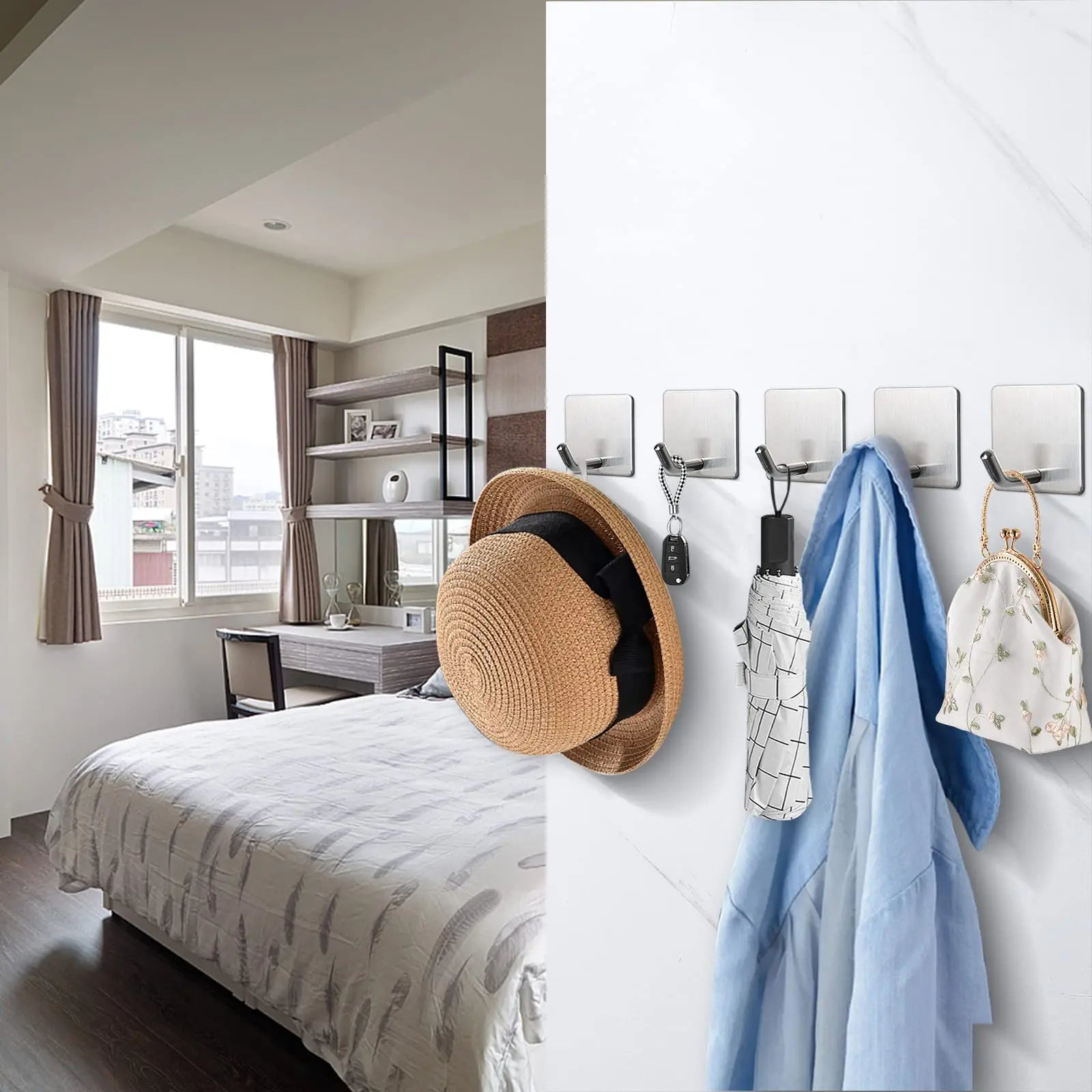 High-quality Heavy-duty Wall Hangers Suitable Family Kitchens