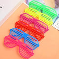 Shutter Shades Glasses Sunglasses Neon Eyewears Blinded Party Favors