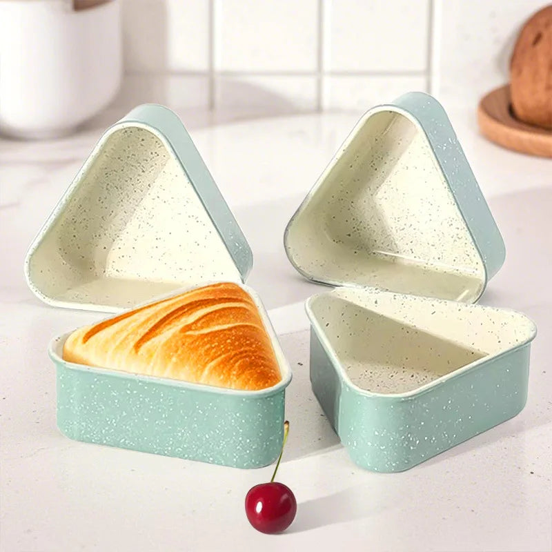 Triangular Carbon Steel Bread & Cake Mold – Non-Stick Pan Baking Mold Pan Zpaxo