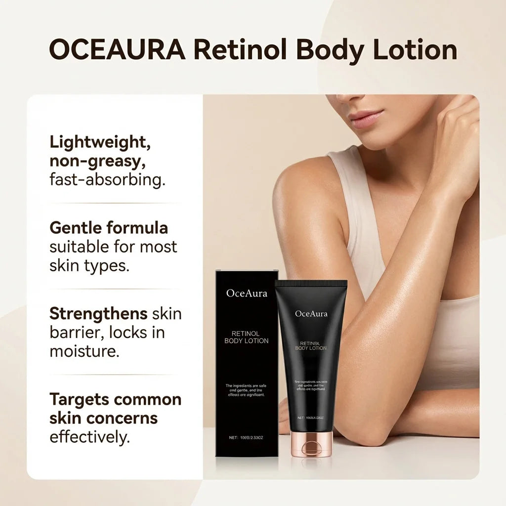 OceAura Retinol Body Lotion – Anti-Aging Firming Moisturizer Retinol Body Lotion Zpaxo