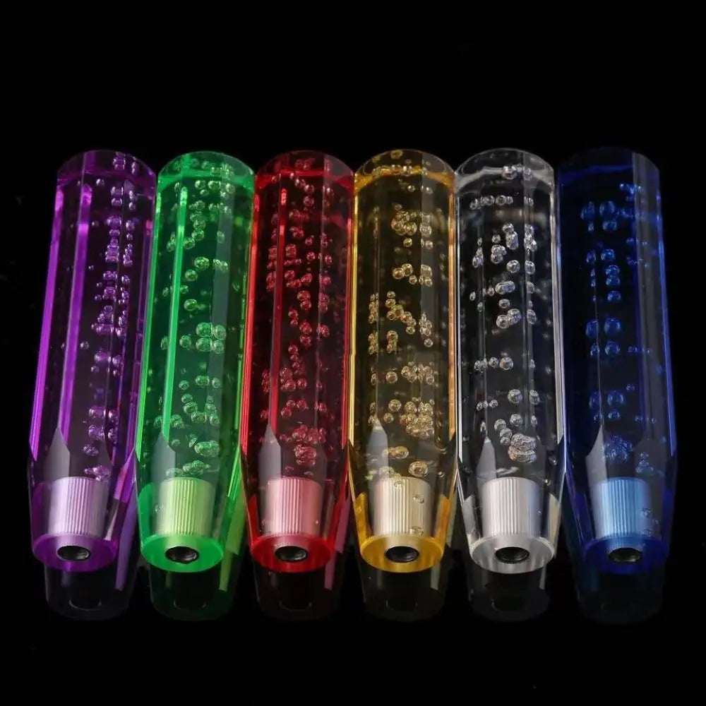Transparent Bubble Gear Shift Knob Crystal Manual Design Transmission Zpaxo