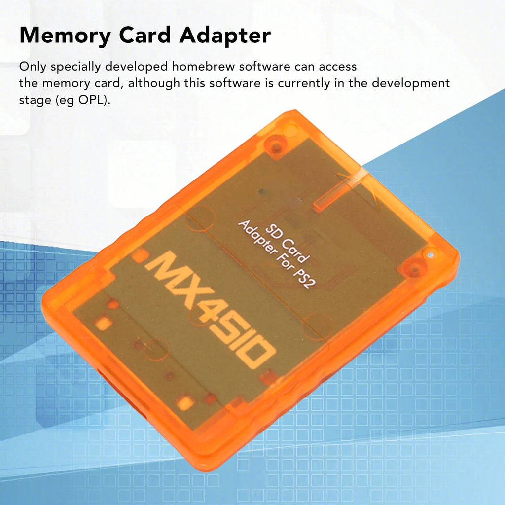MX4SIO SIO2SD Micro Storage Card Adapter Hand Made Stable Replacement