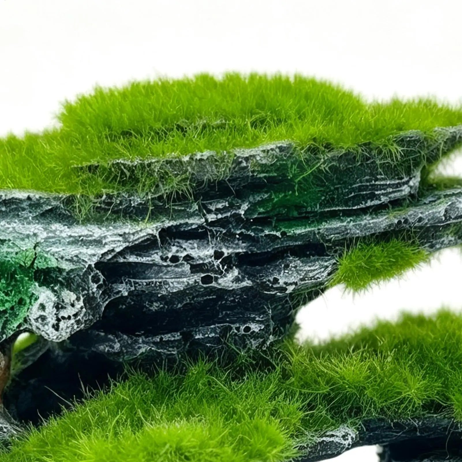 Aquarium Decor Resin Realistic Landscaping Anti-slip Mountain View
