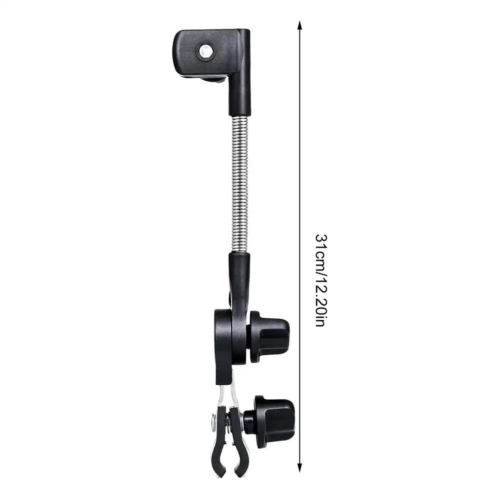 Umbrella Clamp For Chair Wheelchair Sun Shade Support Camping Chair Sunshade Support For Patio Picnic Balcony Lawn Beach Camping Zpaxo China Mainland Black