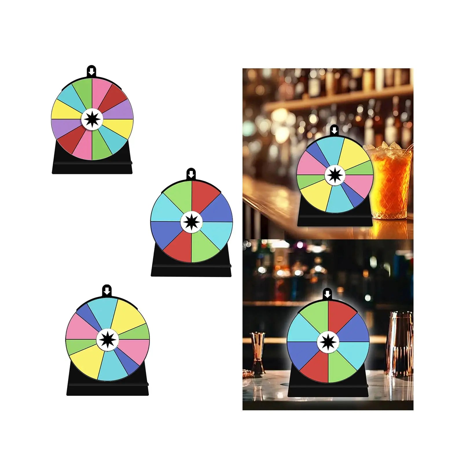 Editable Fortune Spin Wheel – Roulette Prize & Drinking Game Fortune Spin Wheel Zpaxo