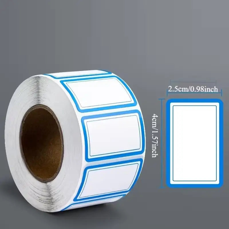 Residue-Free Freezer/Kitchen Labels: Waterproof, Oil-Proof Peel & Stick for Food Containers Zpaxo 1000pcs 1