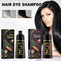 EELHOE Black Hair Dye Shampoo Hair Color Shampoo for Women & Men Natural Herbal Ingredients Champu Para Canas pintar el pelo Zpaxo brown 1500ml