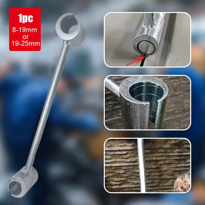 Door Hinges Gap Adjusting Wrench 14-18MM Door Hinge Repair Spanner for Round Bolt Adjustable Wrench Tools Zpaxo