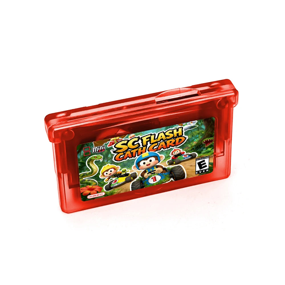 5000 in 1 Retro Games Cartridge New SCFW V2.0 GBA Flash Card with 8G TF Card RTC Flash for GBA/GBA SP/NDS Handheld Game Console Zpaxo