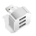 3 Port USB Slots Adaptor Extender USB2 0 1 Multple Interface Splitter