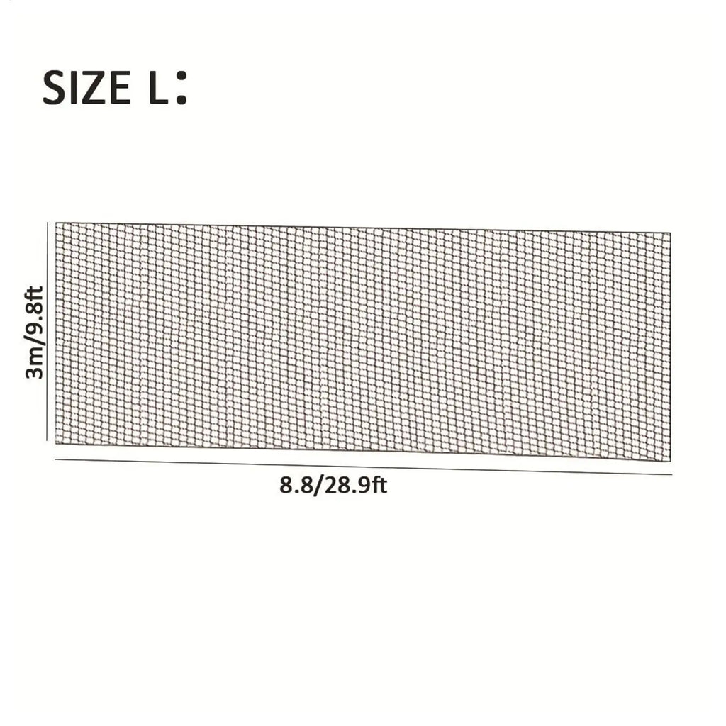 Soccer Backstop Net Nylon Sports Barrier Protective Screen Practice