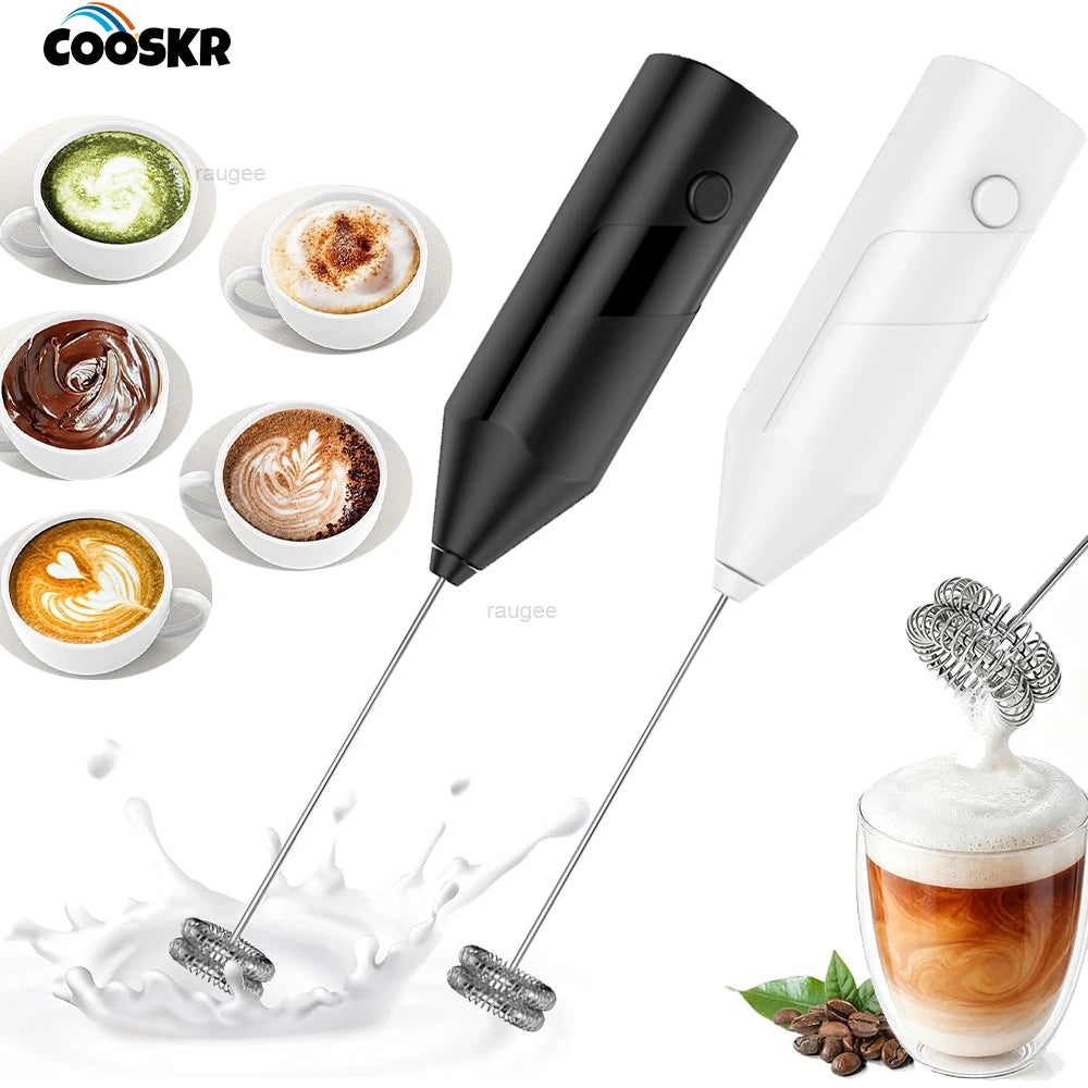 Mini Milk Foam Machine Wireless Frother Electric Handheld Blender