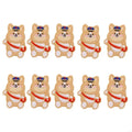 10Pcs Dog Fabric Iron On Patches Adhesive Embroidery Appliques For Garment Jackets Hat Bag Coat Clothing Decoration Zpaxo backpacking puppy China Mainland