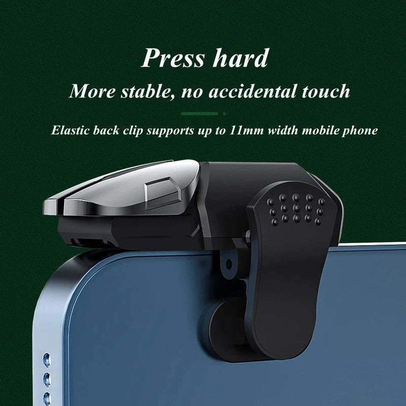 Mobile Gaming Trigger L1 R1 Gamepad Controller – Android & iOS Mobile Game Controller Zpaxo