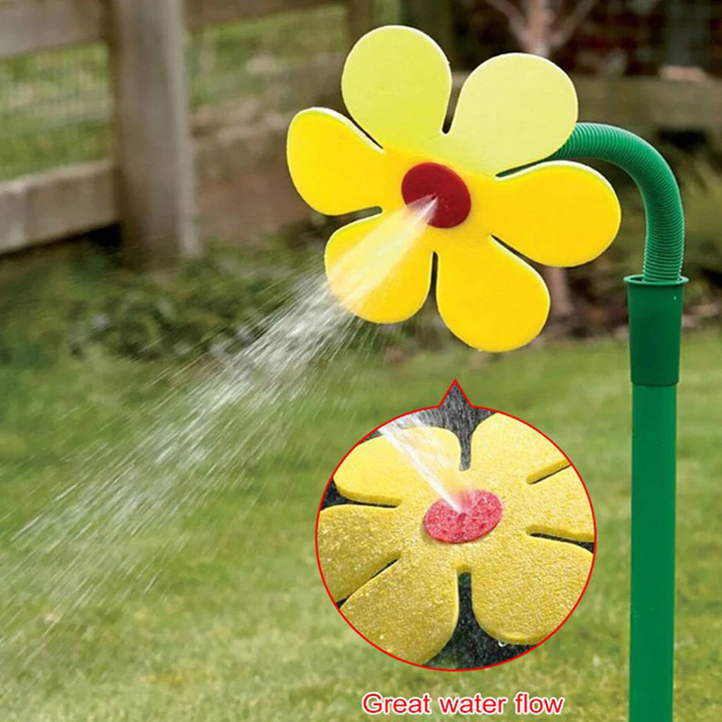 Sunflower 360 Shaking Rotating Sprinkler Garden Yard Lawn Irrigation Zpaxo