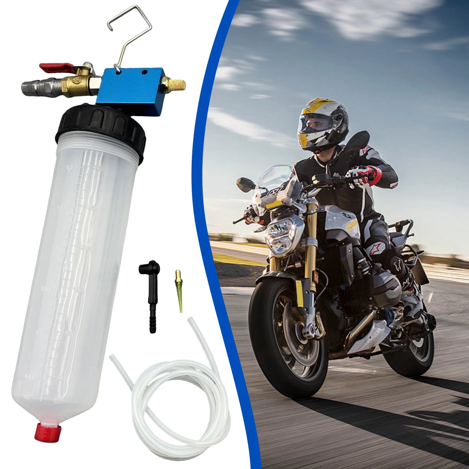 Auto Brake Fluid Extractor Oil Change Tool Replacement Motorcycle