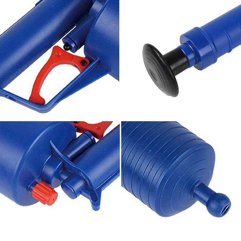 Air Pump Pressure Unblocker Pipe Plunger Drain Cleaner Sewer Sinks Basin Pipeline Clogged Remover Kitchen Toilet Cleaning Tools Zpaxo