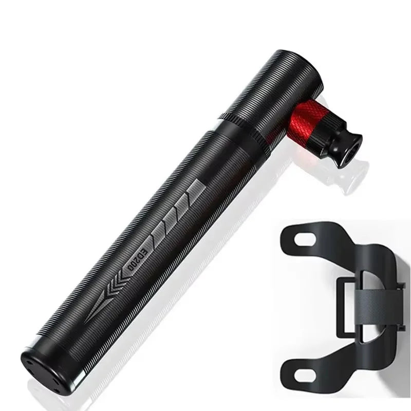 Mini Bicycle Pump Aluminum Alloy Cportable Hand Air Pump Ball Tire Pump Outdoor Bike Accessories Electric Cycling Scooter Road Zpaxo