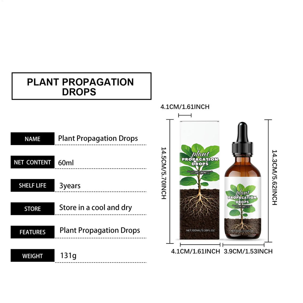 Root Booster Liquid Stimulator Drops Healthy Plants Strong Roots