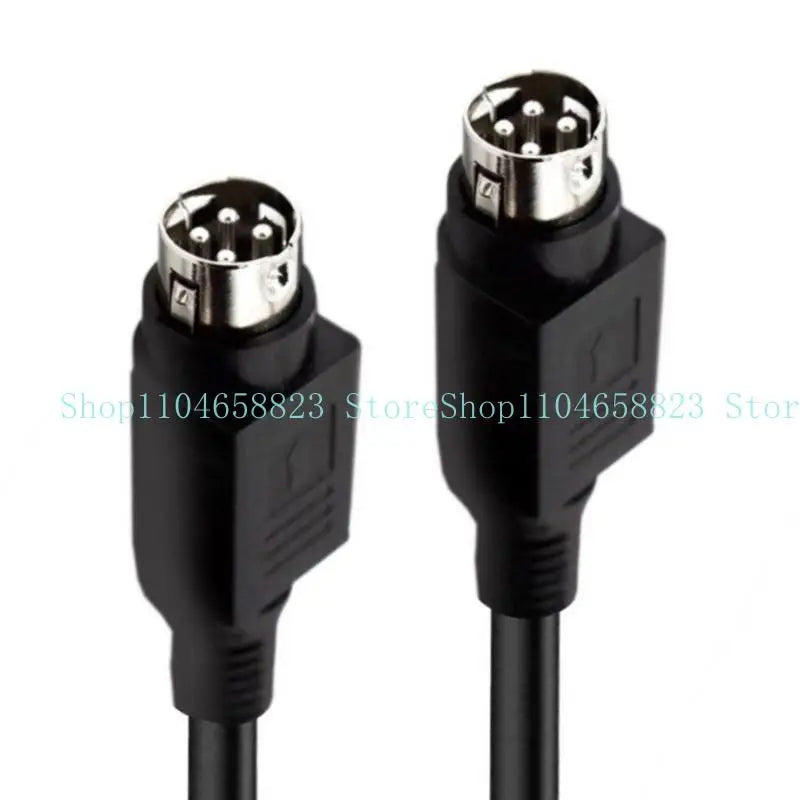 Durability 4Pin DIN Connectors Cable For R1700BT R1600TIII Speakers 4Pin DIN Male Cord Reliable Sound Performances Zpaxo