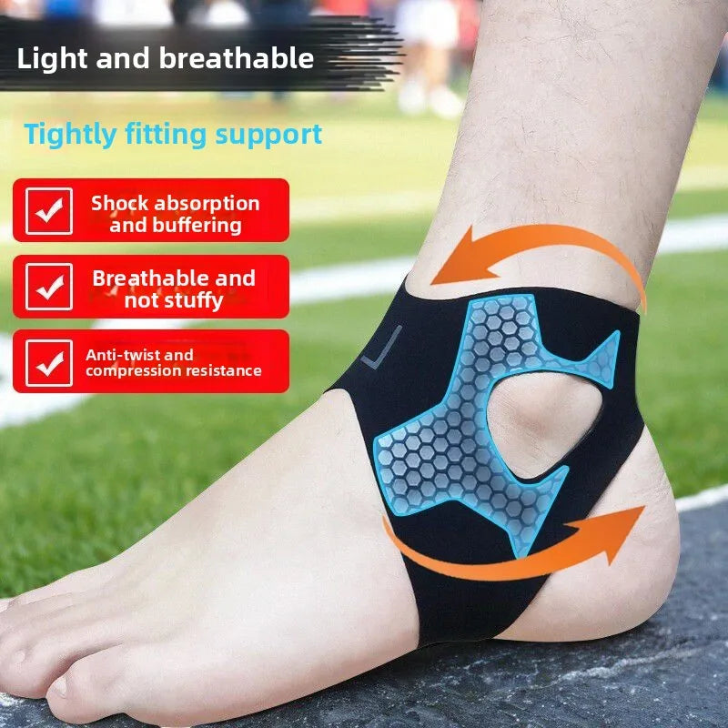 Lightweight Heel Sports Ankle Brace Wrap Basketball Soccer Breathable