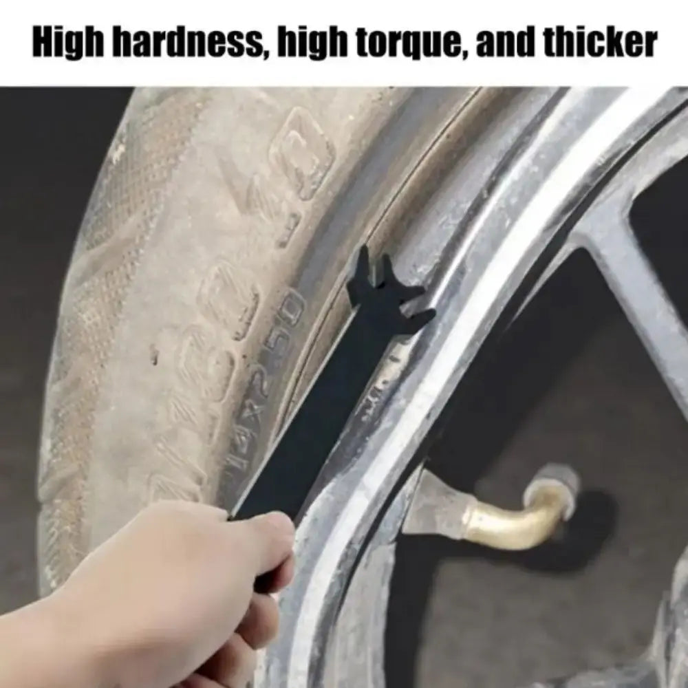 Black Rim Rim Deformation Tool Heavy-Duty 8mm Thick Rim Tool Hardened Steel High Torque Resistance Mechanics Repair Tools Zpaxo