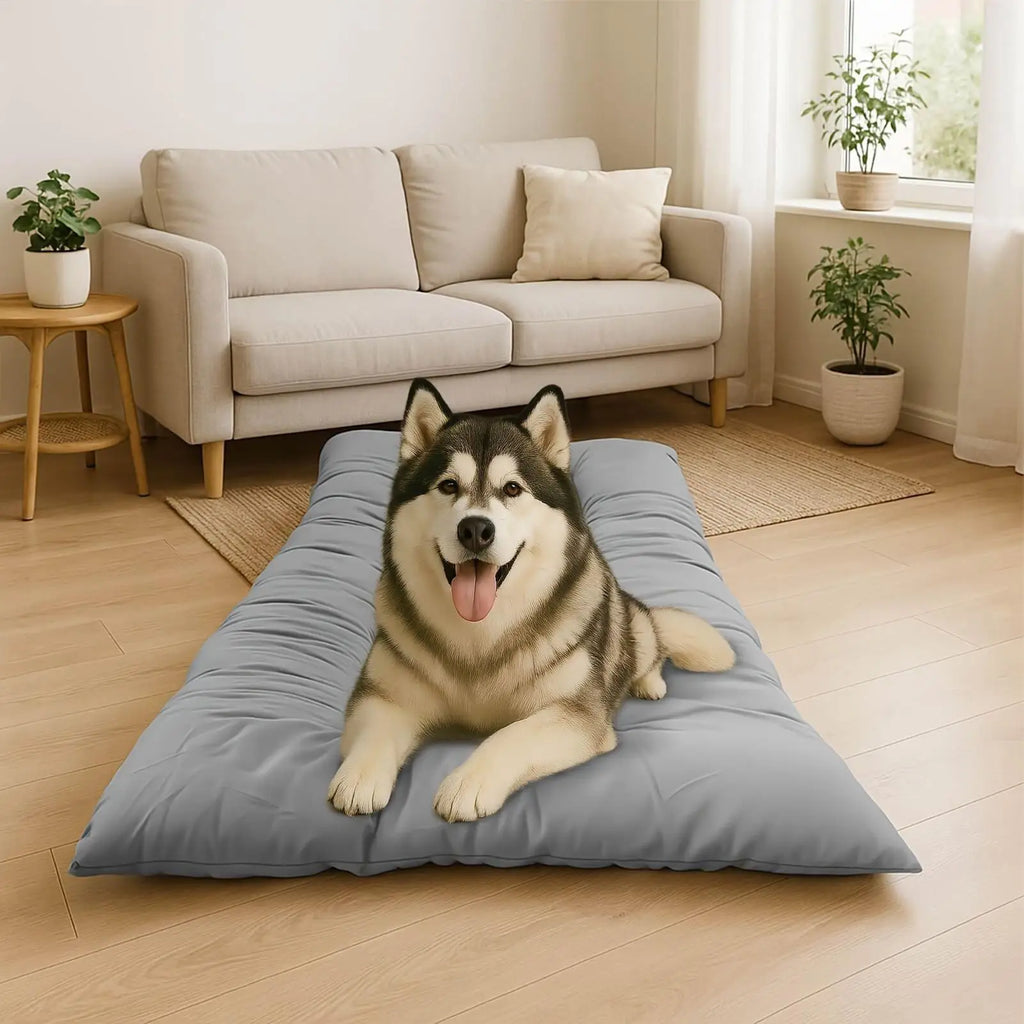 Large Dog Cooling Mat Breathable Cool Down Bed Anti-slip Pet Sleeping