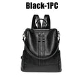 Leather Backpack Female Travel Bag Wild Large Women Fashion