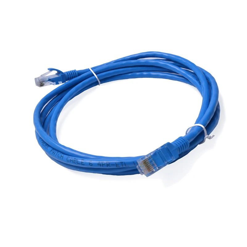 Network Connection Cable Category 6 Ethernet CART6 Suitable Router Zpaxo Blue 2M