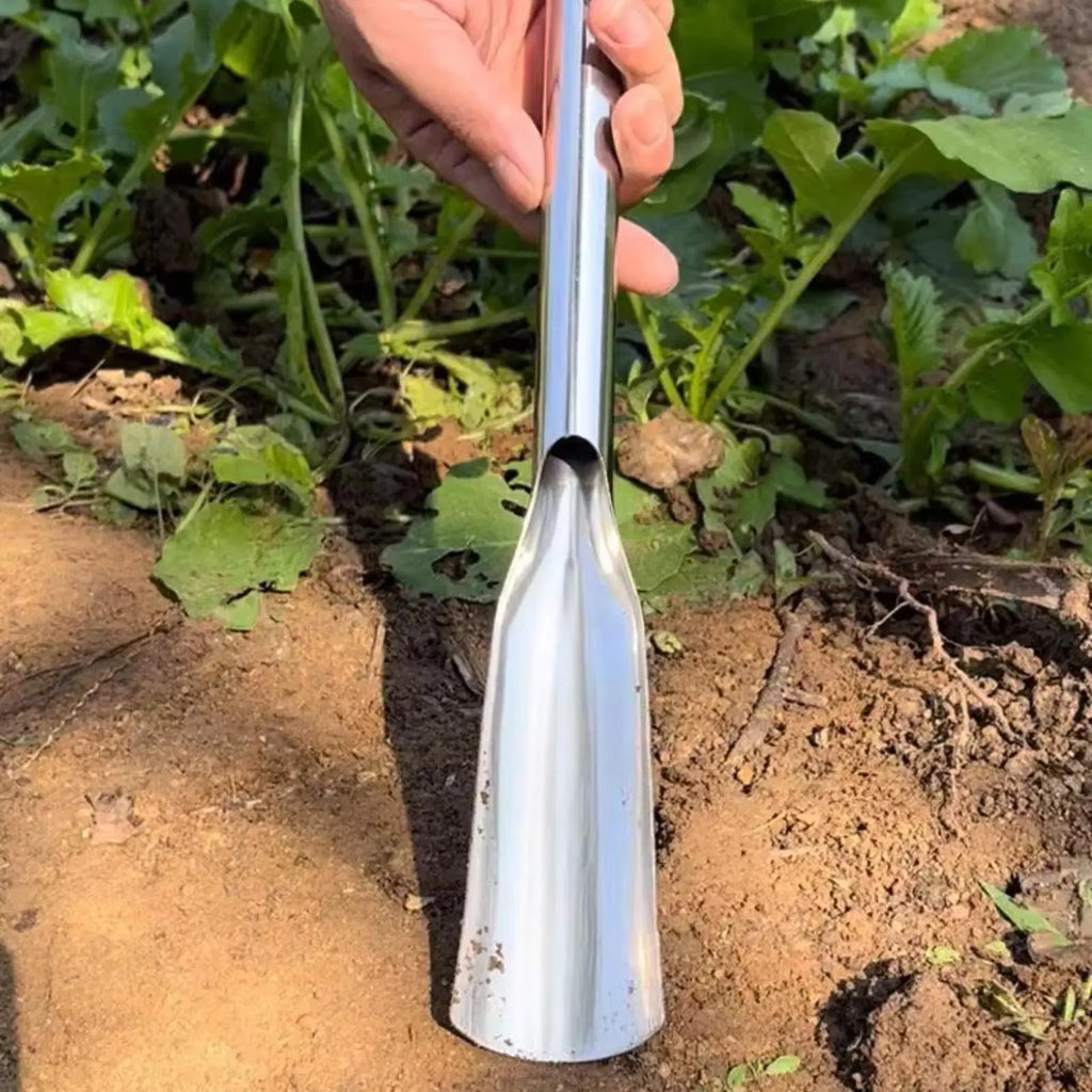 Soil Scoop Stainless Steel Garden Planting Digging Tool Sieve Edging