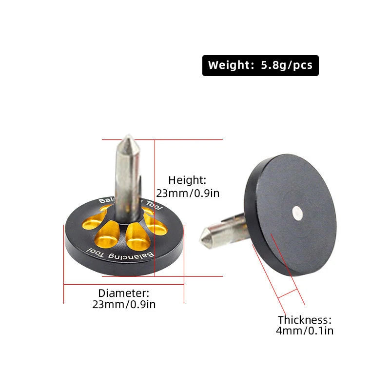 Metal Chassis Balancing Tools Replacement Upgrade Parts 1 10 RC Car